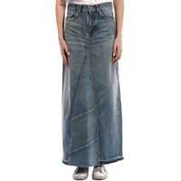 Fuste Long Denim Skirt Femei