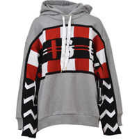 Hanorace Patchwork Hoodie Femei