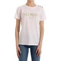 Tricouri T-Shirt Gold Logo Femei