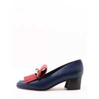 Mocasini Moccasin Multicolor Calfskin Femei