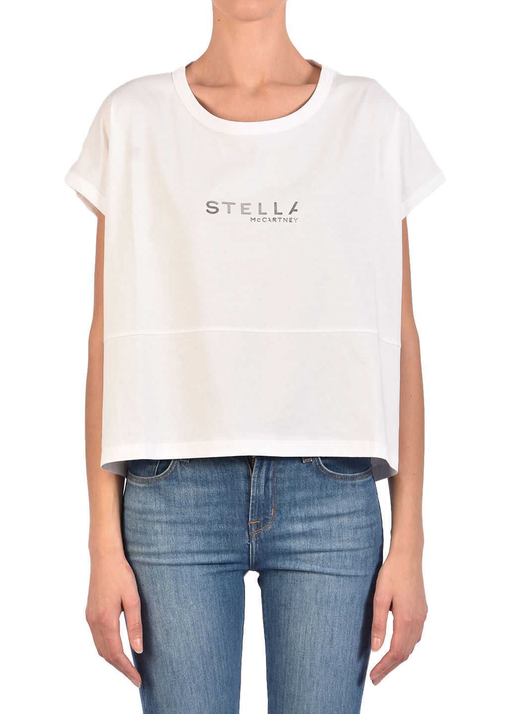 Stella McCartney T-Shirt Logo 600121 SNW66 White