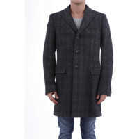 Paltoane Coat Pied-De-Poule Barbati