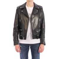 Bomber jacket Motorcycle Leather Jacket Barbati