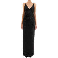 Rochii elegante Sequins Long Dress Femei