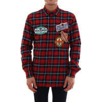 Camasi Flannel Shirt With Patches Barbati