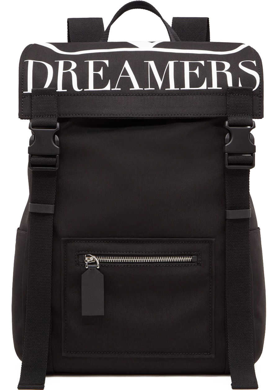 Valentino Garavani Vlogo Dreamers Backpack Black