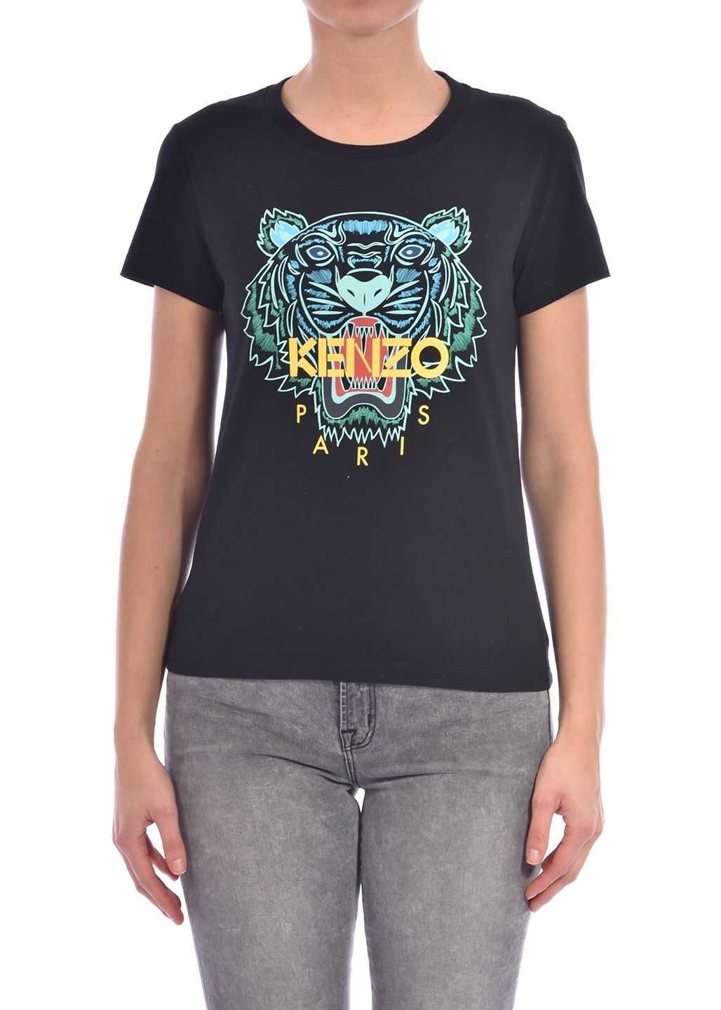 Kenzo T-Shirt Tiger Black