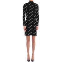 Rochii elegante Allover Logo Mini Dress Femei