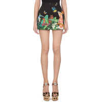 Pantaloni scurti Shorts Tropical Jungle Femei