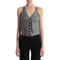 Veste costum Wool Grisaille Waistcoat Gray Femei