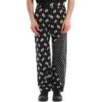 Pantaloni Ikat Straight-Cut Trousers Barbati