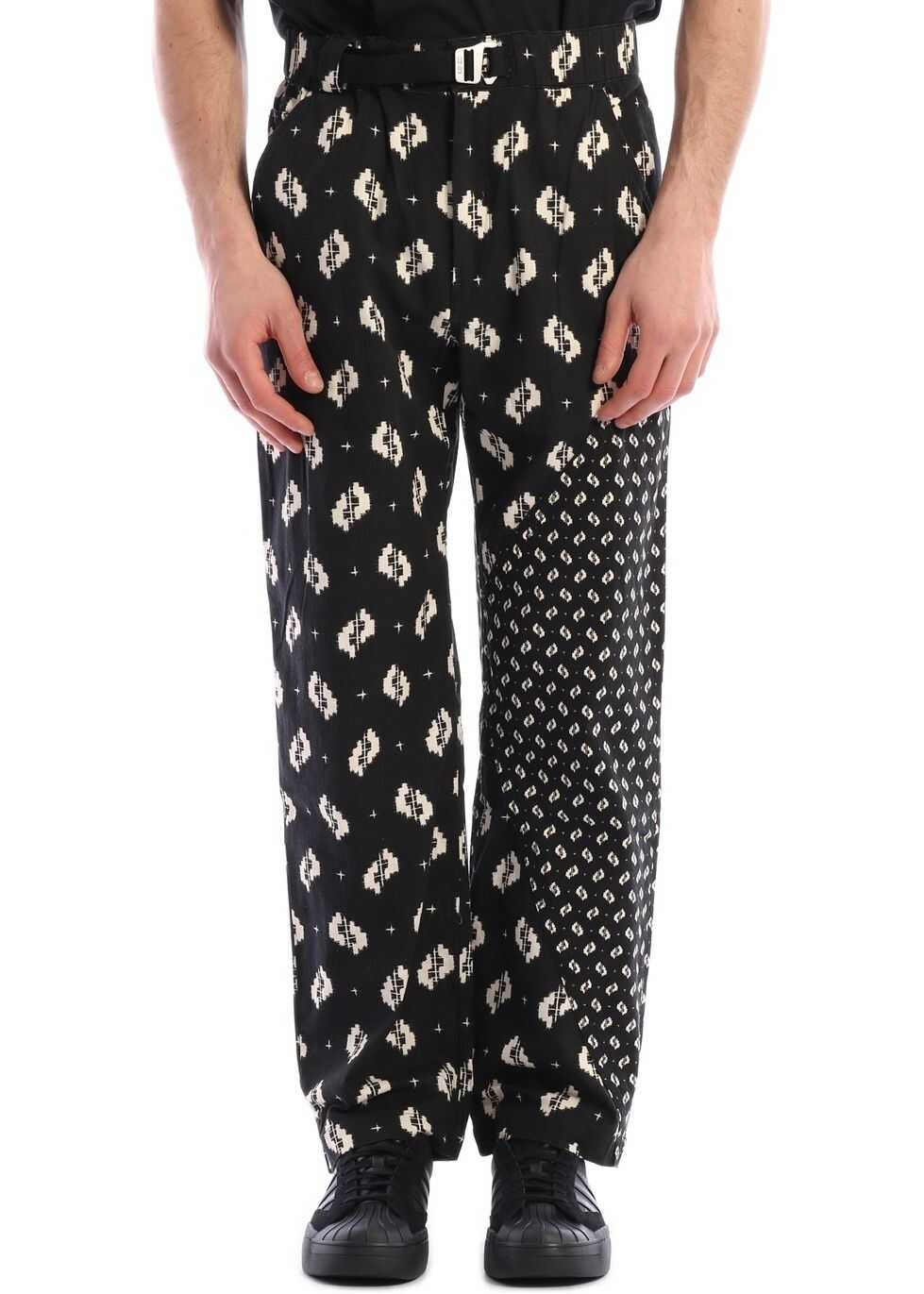 Ikat Straight-Cut Trousers
