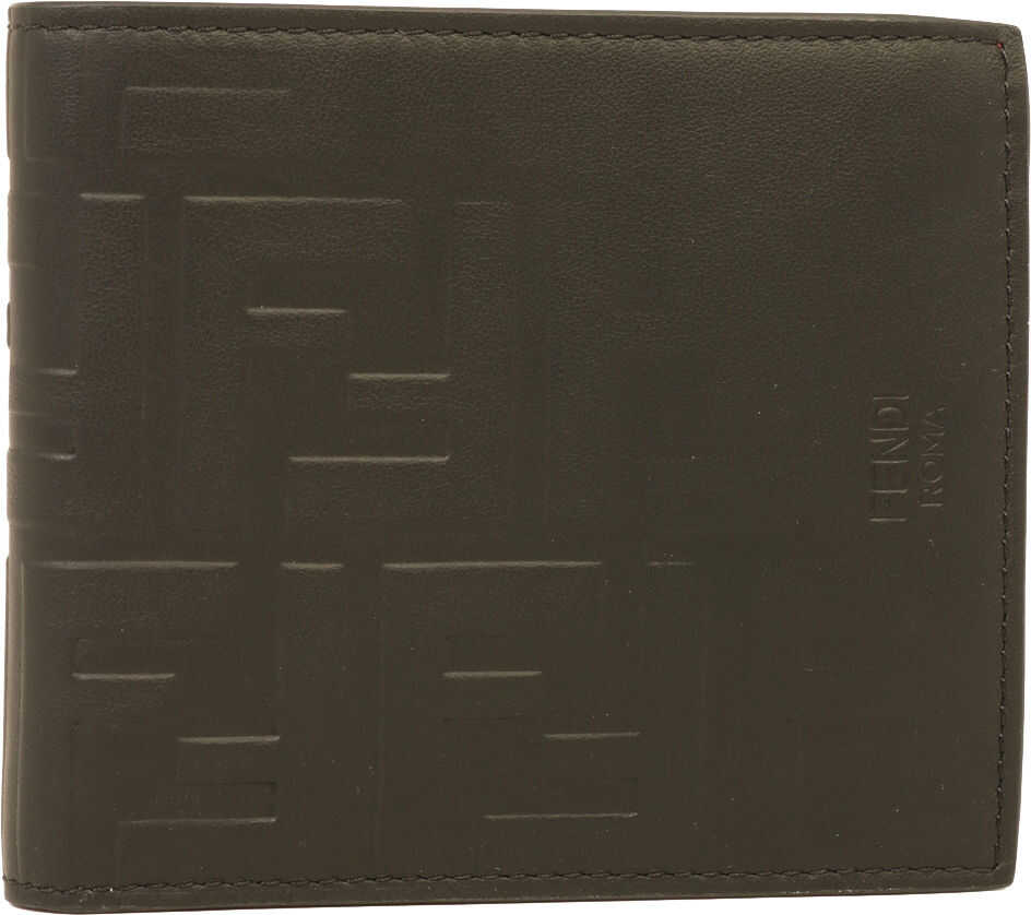 Fendi Bi-Fold Wallet Ff Black