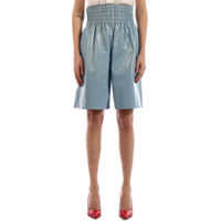 Pantaloni scurti Leather Bermuda Femei