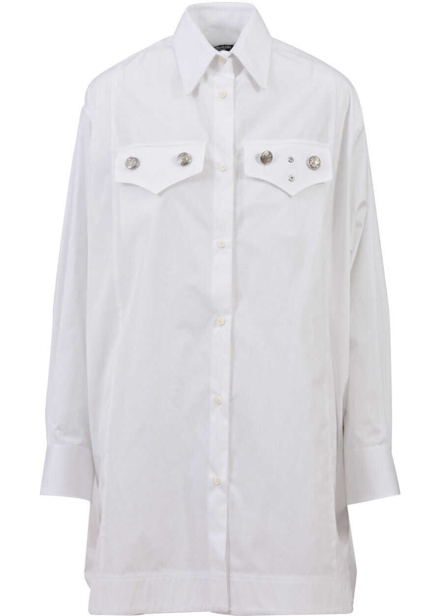 Calvin Klein 205W39NYC Cotton Shirt WHITE