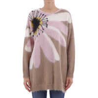 Pulovere casual Sweater Flower Femei