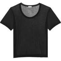 Tricouri T-Shirt Transparent Cotton Barbati