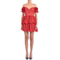 Rochii elegante Floral Lace Minidress Femei
