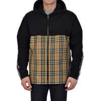 Bomber jacket Burberry Hooded Jacket Vintage Check