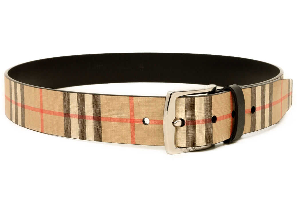 Burberry Vintage Check Belt Beige