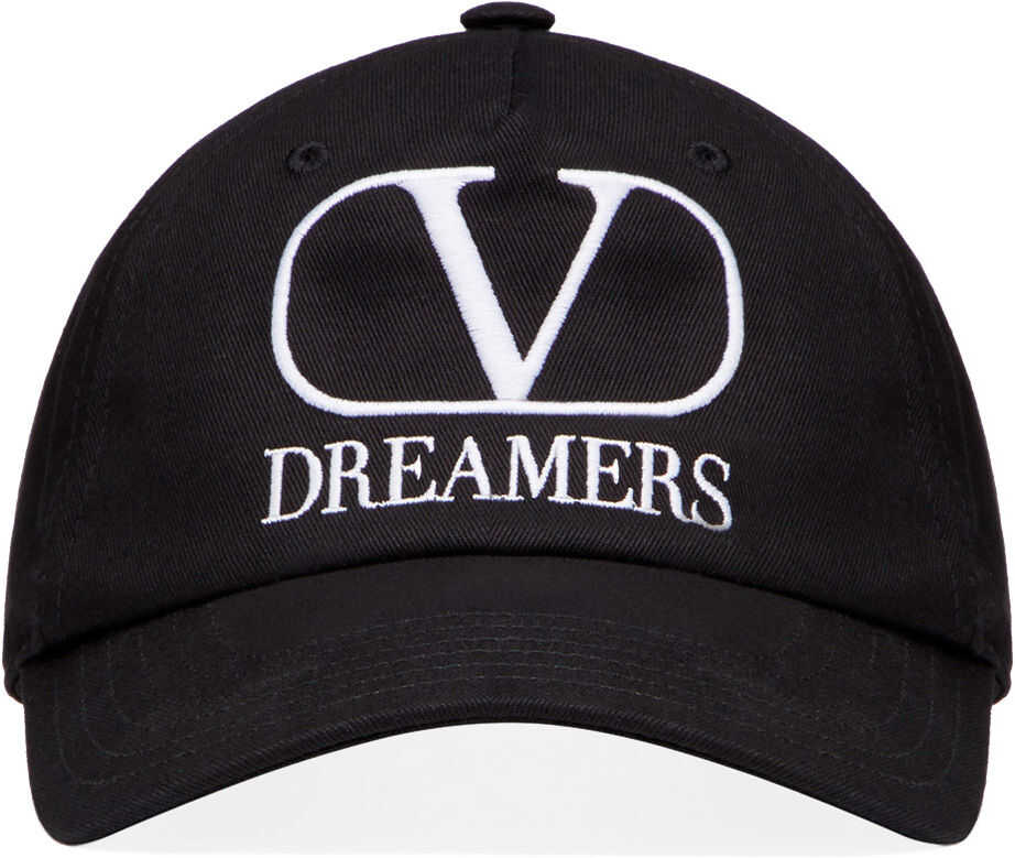Valentino Garavani Baseball Cap Dreamers Black