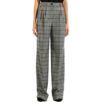 Pantaloni Trousers Prince Of Wales Femei
