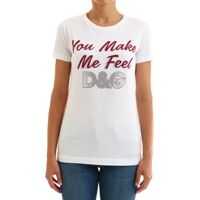 Tricouri T-Shirt "You Make Me Feel" Femei