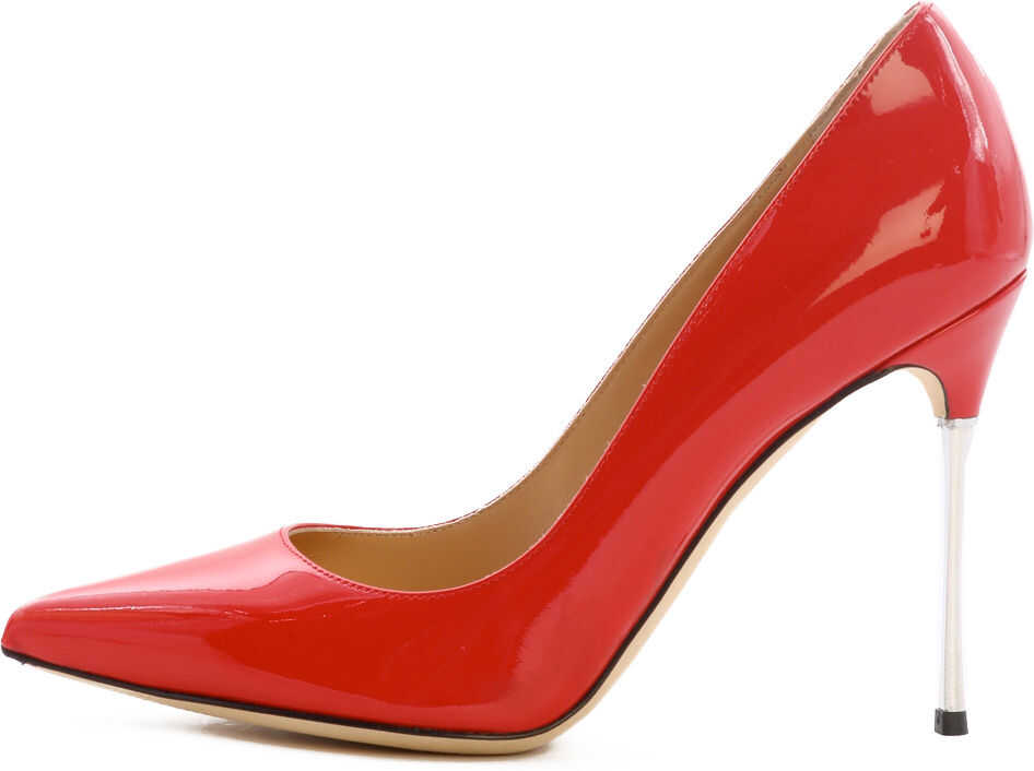 Sergio Rossi Godiva Steel Patent Red