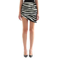 Fuste Zebra Sequins Skirt Femei