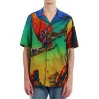 Camasi Bowling Shirt Dragon At Dawn Barbati