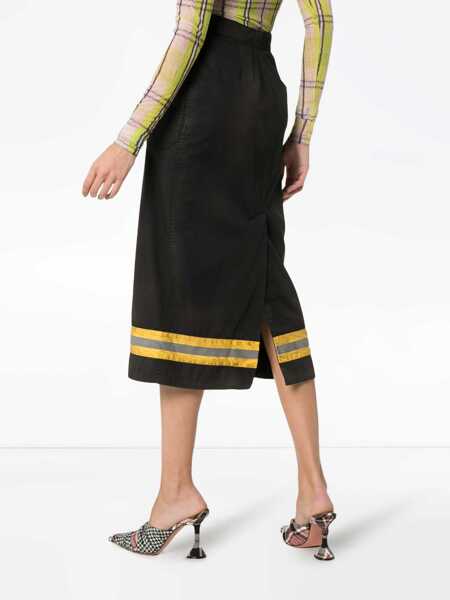 Fuste Calvin Klein 205W39NYC Skirt With Reflective Band BLACK Femei (BM 7649926) 4