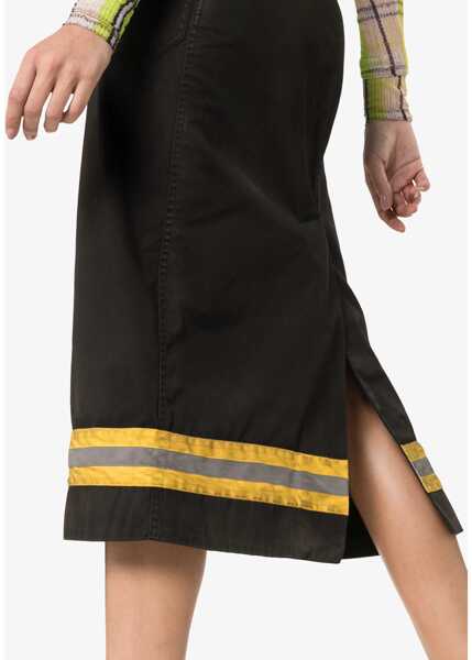 Fuste Calvin Klein 205W39NYC Skirt With Reflective Band BLACK Femei (BM 7649926) 5