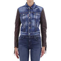 Bomber jacket Fringes Denim Jacket Femei