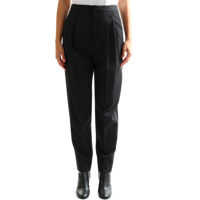 Pantaloni Trousers With Satin Bands Femei
