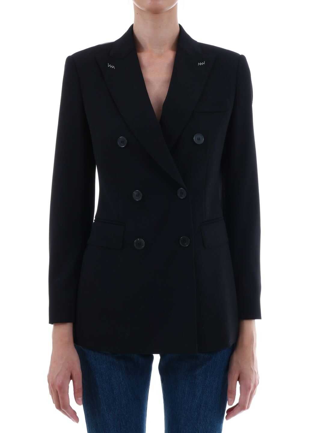 Max Mara Wool Blazer Black