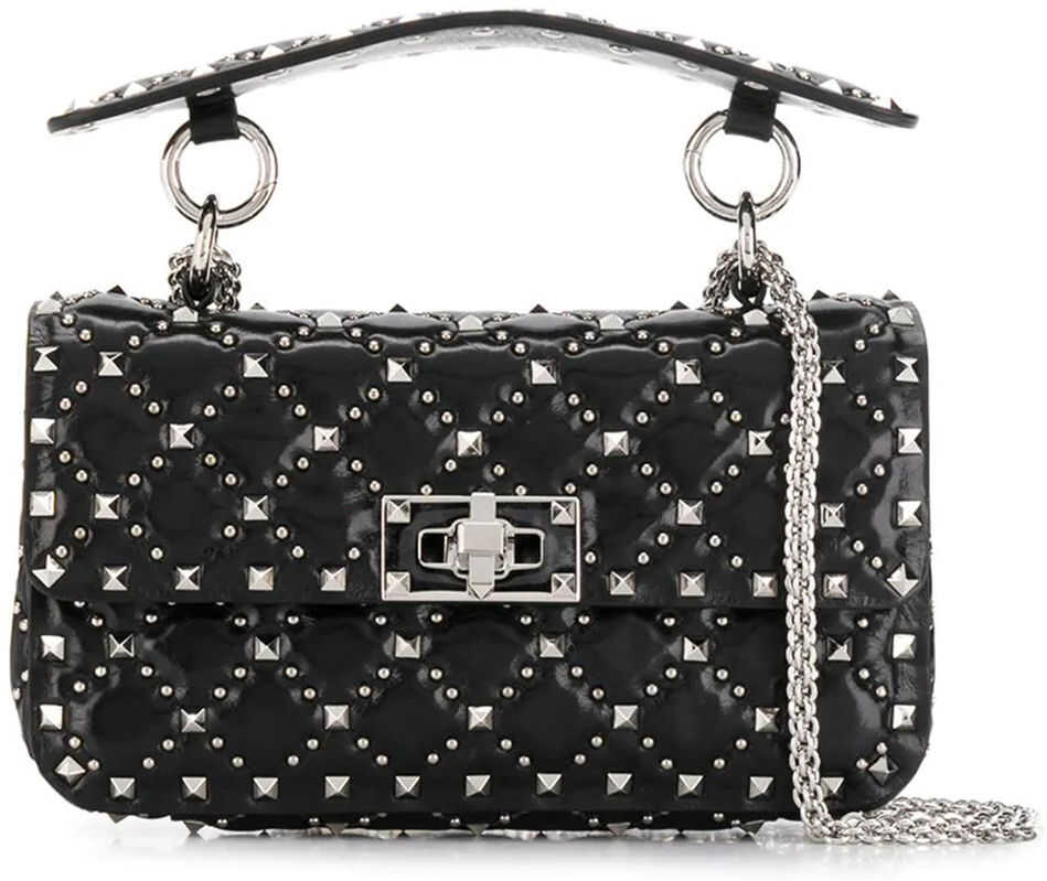 Valentino Garavani Rockstud Spike Bag Small Black