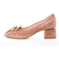 Mocasini Décolleté Suede Leather Femei