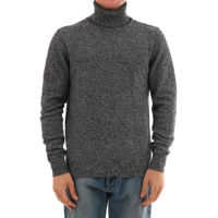 Pulovere casual Pullover Gray Wool Barbati