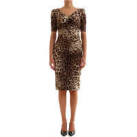 Rochii elegante Midi Dress Leo Femei