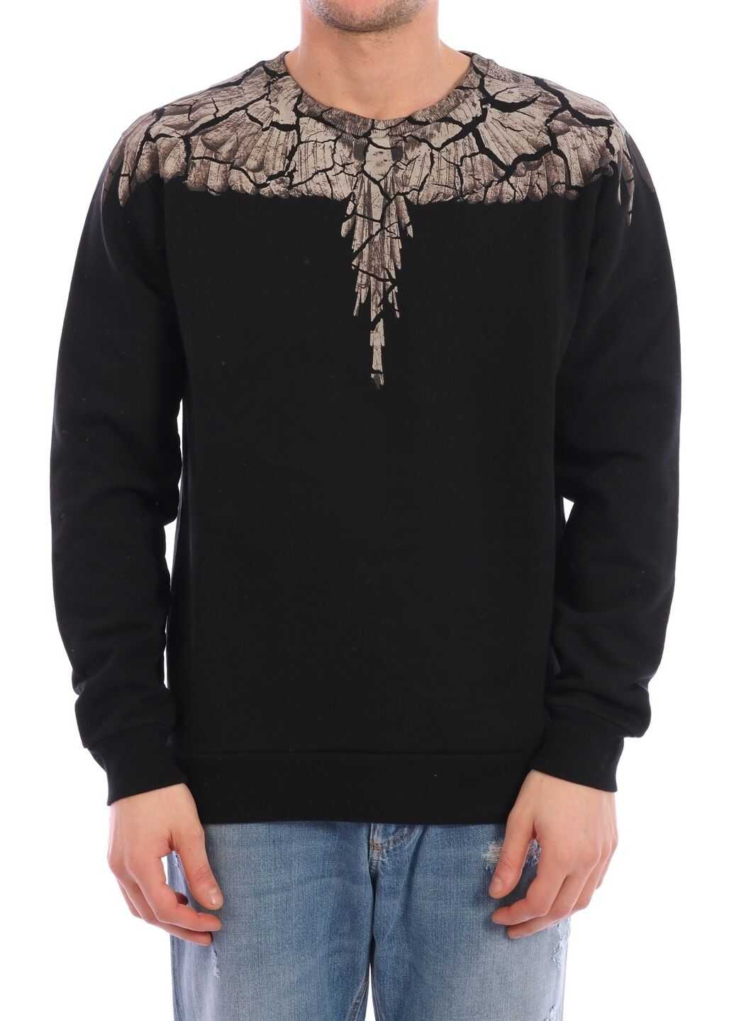 Marcelo Burlon Sweatshirt Wing Black