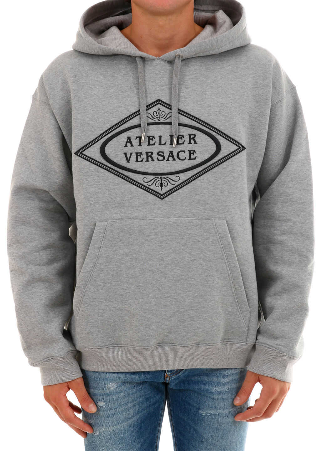 Versace Sweatshirt Atelier Versace A84160 A229724 Grey