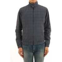 Bomber jacket Gray Plaid Jacket Barbati