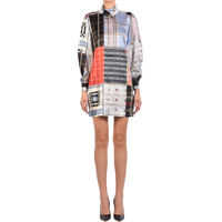 Rochii elegante Silk Stretch Mini Dress Femei
