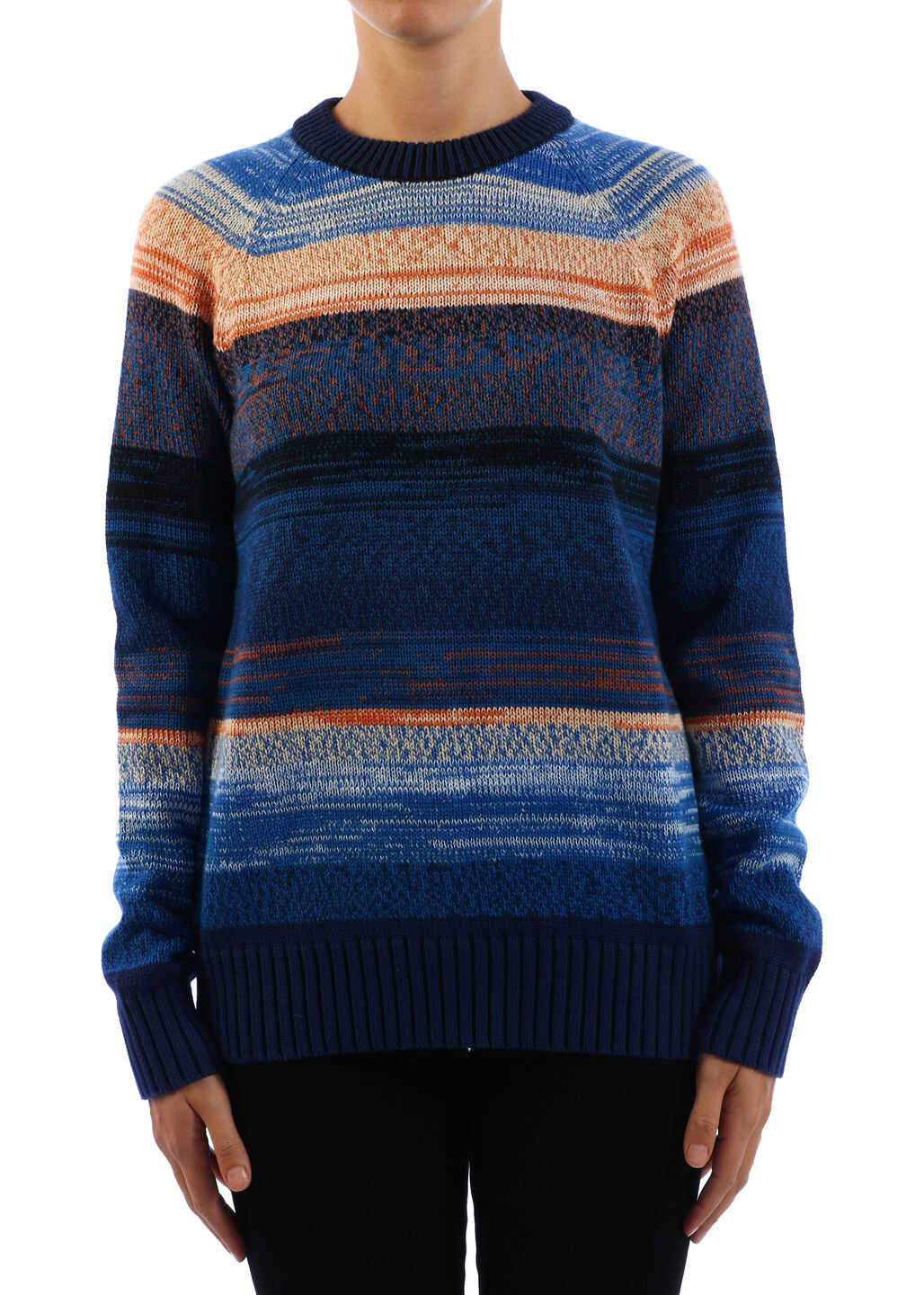 Proenza Schouler Striped Sweater 9304 Blue