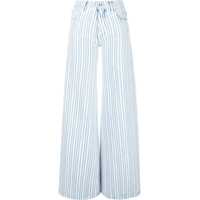 Pantaloni Striped Palazzo Pants Femei