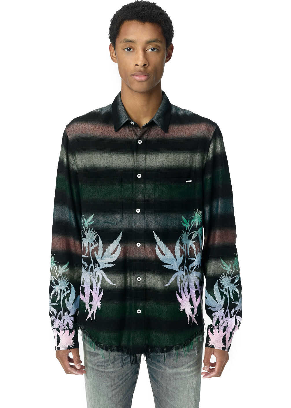Mulkticolor Printed Shirt