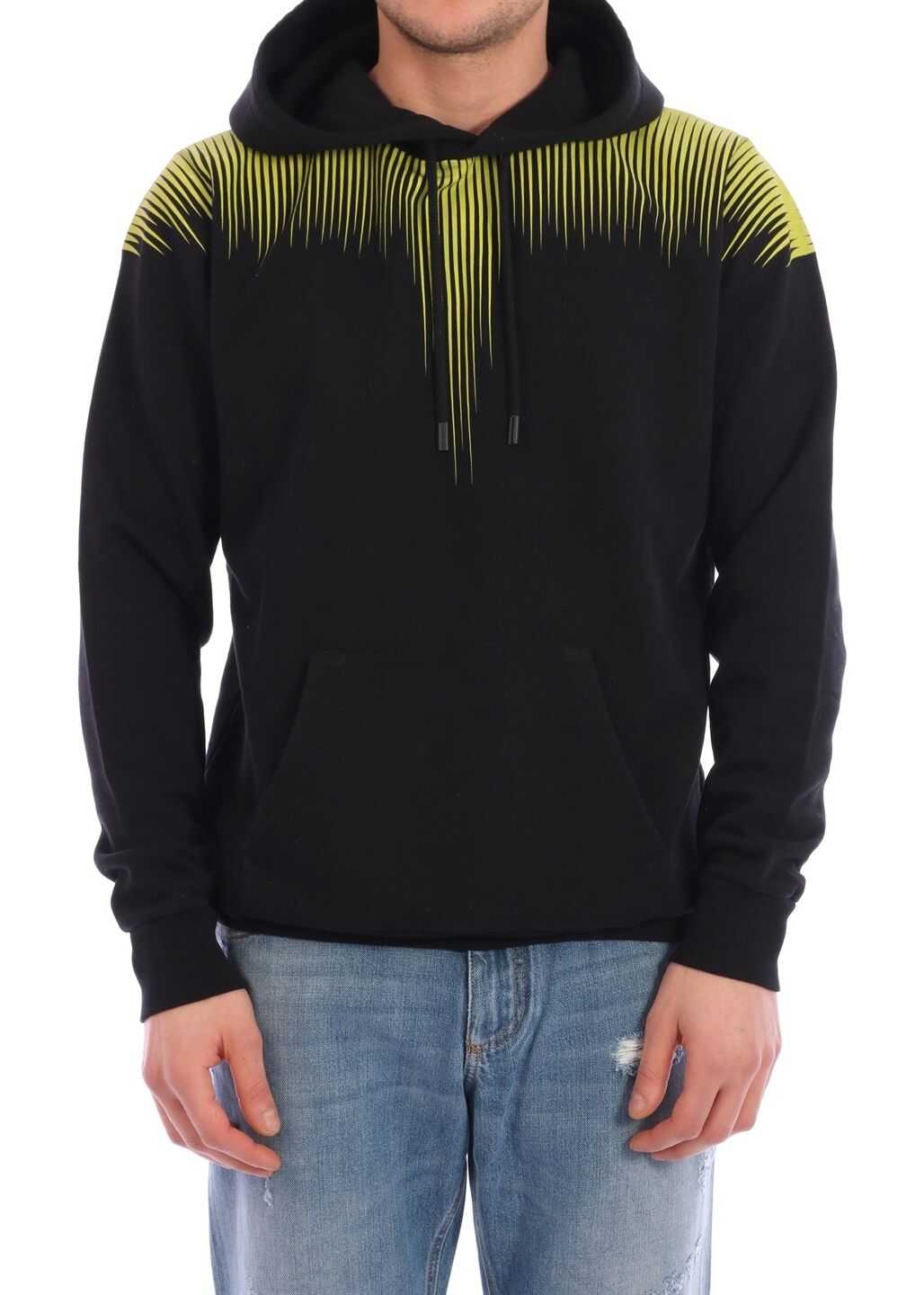 Marcelo Burlon Hoodie Wings Black