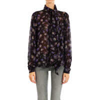Camasi Georgette Floral Shirt Femei