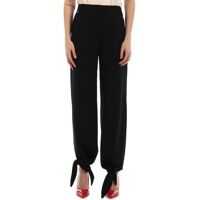 Pantaloni Trousers With Bow Femei