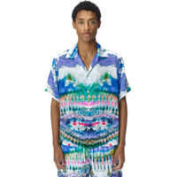 Camasi Bowling Shirt Tye-Die Barbati